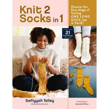 Storey Publishing Knit 2 Socks in 1 at WEBS | Yarn.com