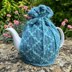 Diamond Patterned 4 Cup Teapot Cosy Knitting Pattern.