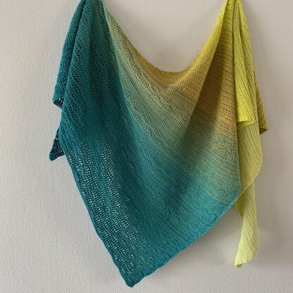 Sunny Waves Shawl
