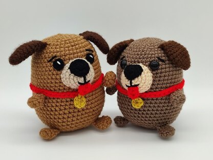 Amigurumi Dog & Puppy