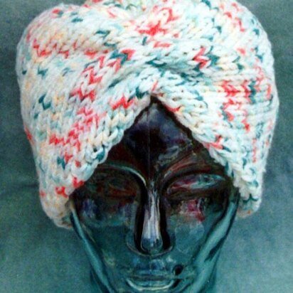 Turban Hat - knitting pattern