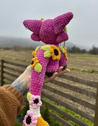 Pink Floral Creature. Monster