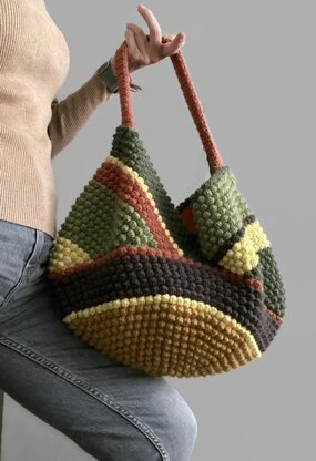 Multicolor Bag in Wool