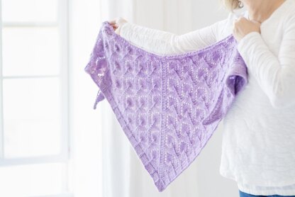 When the Lilacs Bloom Shawl
