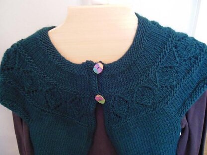 Leaf Yoke Cardi/Vest