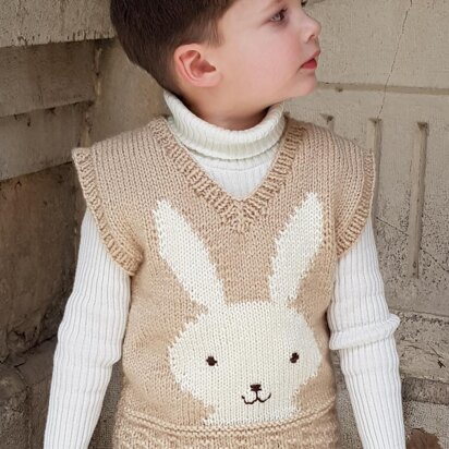 Bunny in Basket Vest