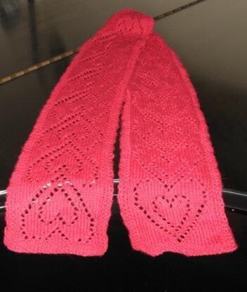 Hearts within Hearts Scarf
