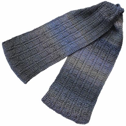 Braided Grid - knitting pattern