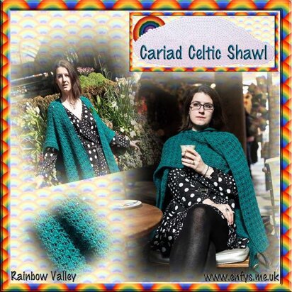 Cariad Celtic Shawl UK
