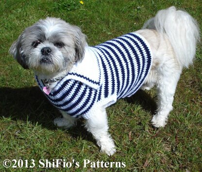 Crochet Pattern dog coats  #247