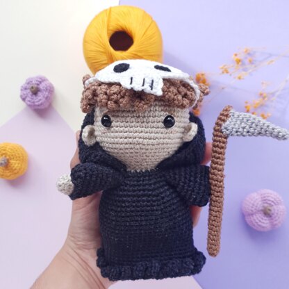 Gerald the Grim Reaper Crochet Pattern