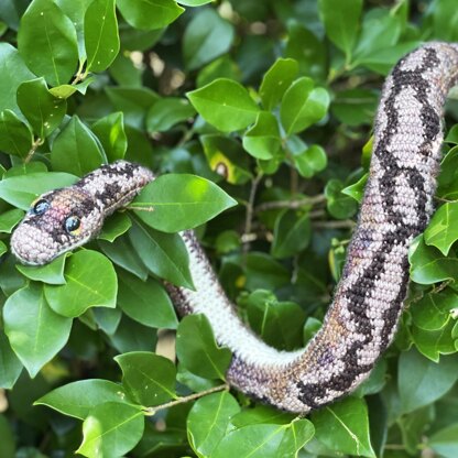 Betty the Ball Python Amigurumi