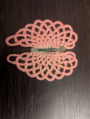 Angel Wings Hair Clip English-US