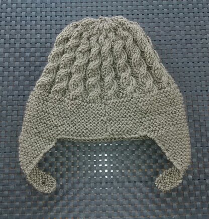 Dayton Cabled Aviator Hat for Archie #2