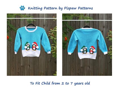 Penguins in the Snow Jumper (20)