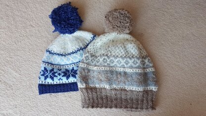 Eira Matching Fairisle Hat