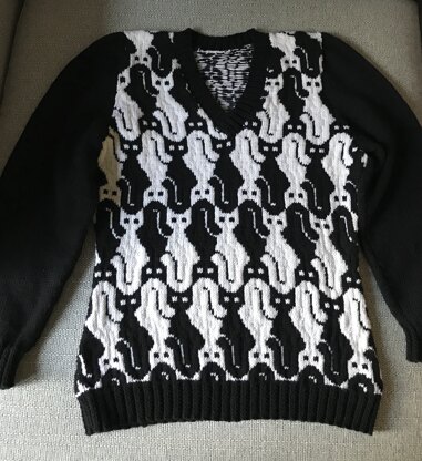 Vicki's Cat Sweater