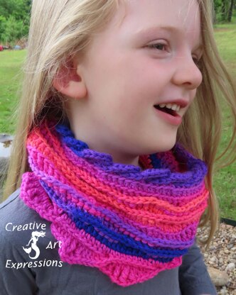 Sea Breeze Infinity Scarf Child & Youth