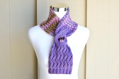 Zigzag Lace Scarf