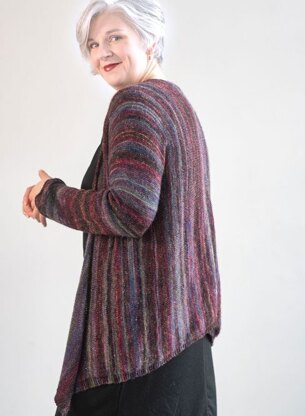 Annandale Cardigan in Berroco Millefiori Light Luxe PDF