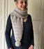 Easy Crochet Scarf Pattern for Women: Two Pom-Bombs Crochet Scarf