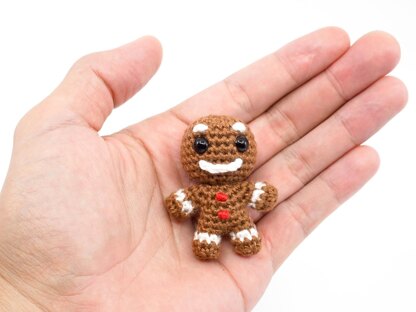 Mini Noso Gingerbread Man Crochet Pattern