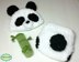 Panda Hat, Diaper Cover, and Amigurumi Bamboo Set