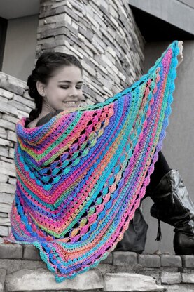 Siren Shimmer Shawl