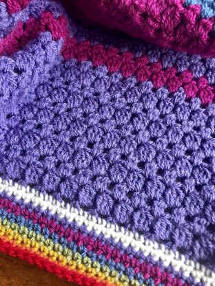 Rainbow Belt Blanket