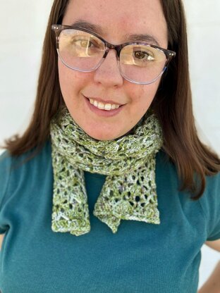Cacti and Wildflowers Scarf