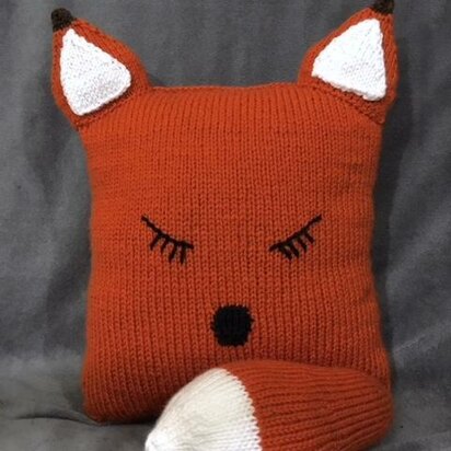 Sleeping Fox pillow
