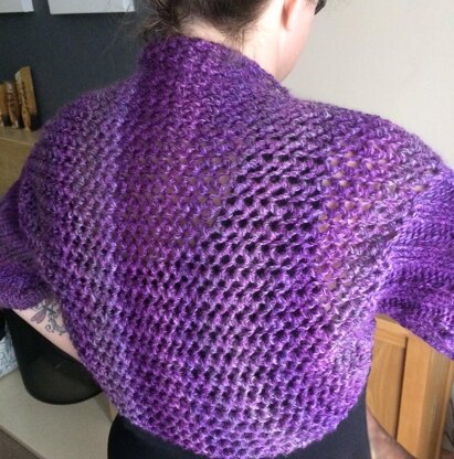 Purple Shades of A Shrug