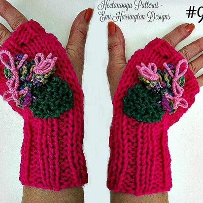 975 Hot Pink texting gloves