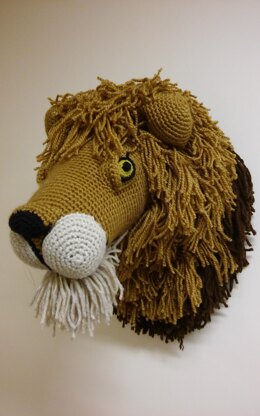 Lion Trophy Head