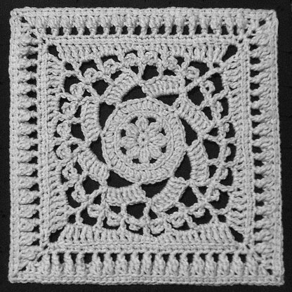 Off-Kilter Afghan Block