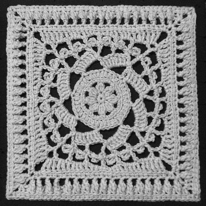 Off-Kilter Afghan Block