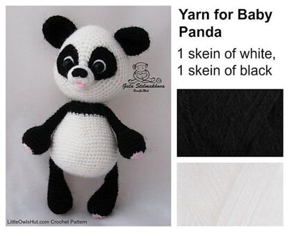 Panda Amigurumi animal