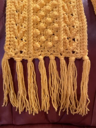 Buttered Popcorn Scarf