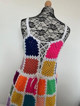 Granny Square Dress