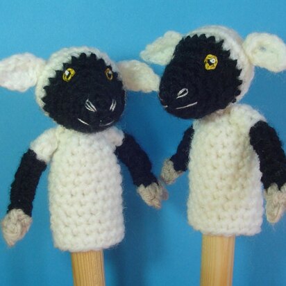 Sheep Finger Puppet Pattern