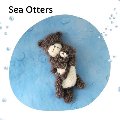 Sea Otters - knitting pattern