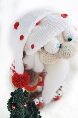 Santa Claus (crochet toy+knitted outfit)