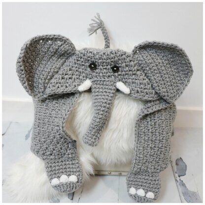 Hooded Elephant Blanket