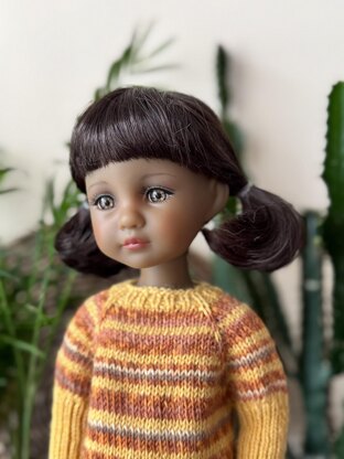 Sweater Striped Party for Ruby Red