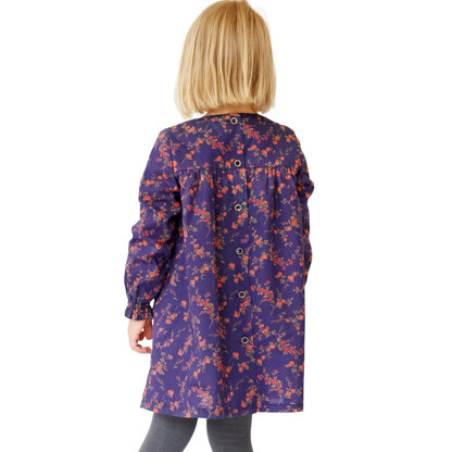 Burda Style Baby Dress / Blouse B9260 - Paper Pattern, Size 56 - 98