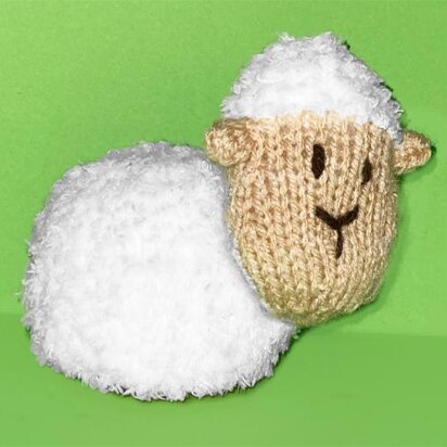 Easter Lamb Choc Orange cover /13cm Sheep toy