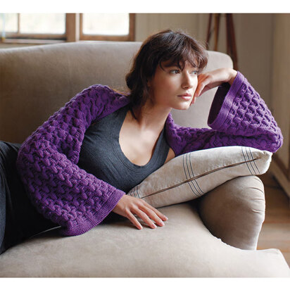 Shoreditch Cardigan in Rowan Super Fine Merino DK - D105 - Downloadable PDF