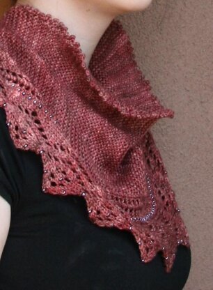 Lady Bathory Shawl