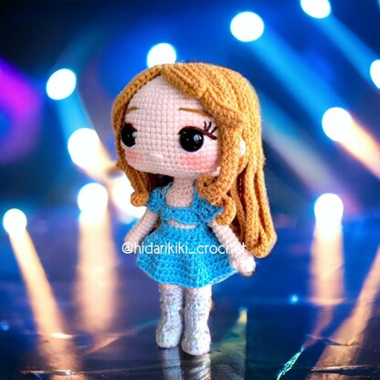 LANA DEL REY Coachella 2024 amigurumi