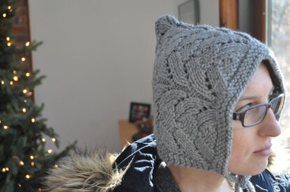 Knitting School Dropout Grown-up Lace Bonnet PDF